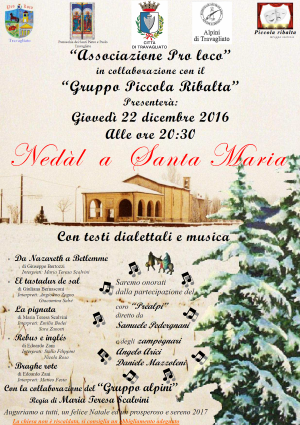 Nedàl a Santa Maria 2016