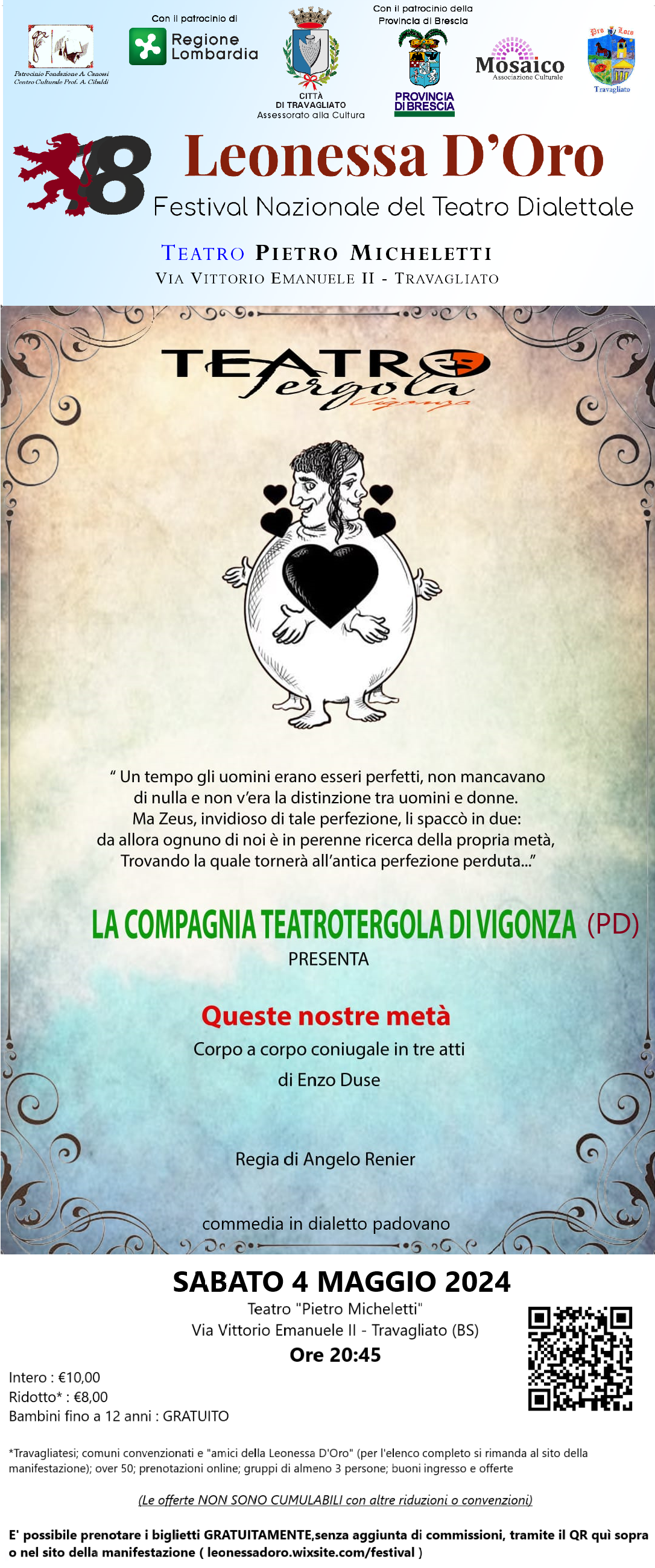 Queste nostre metà • Compagnia “Teatro Tergola” di Vigonza