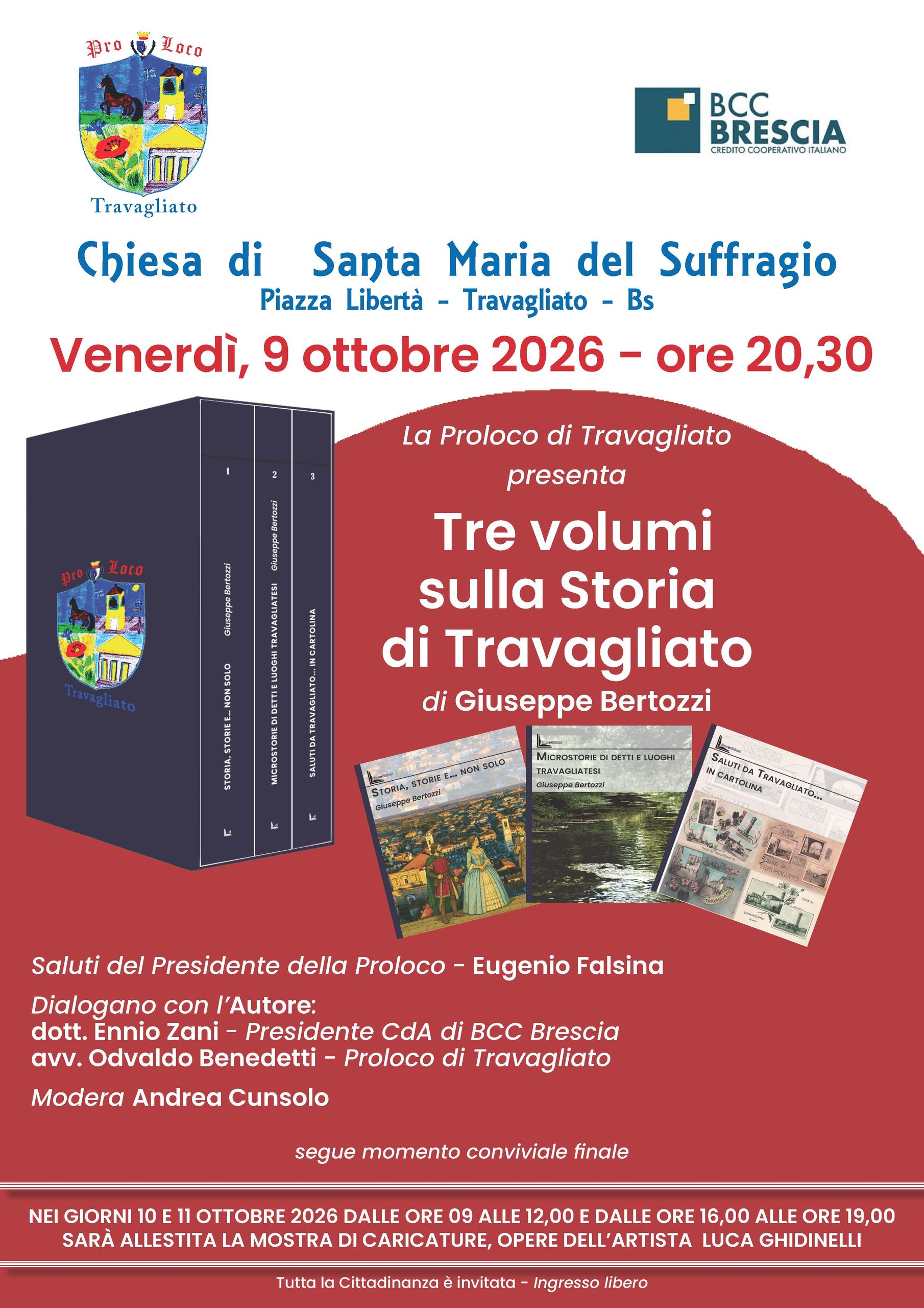  Tre volumi sulla Storia di Travagliato